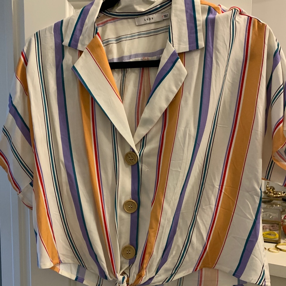 Lush striped top
